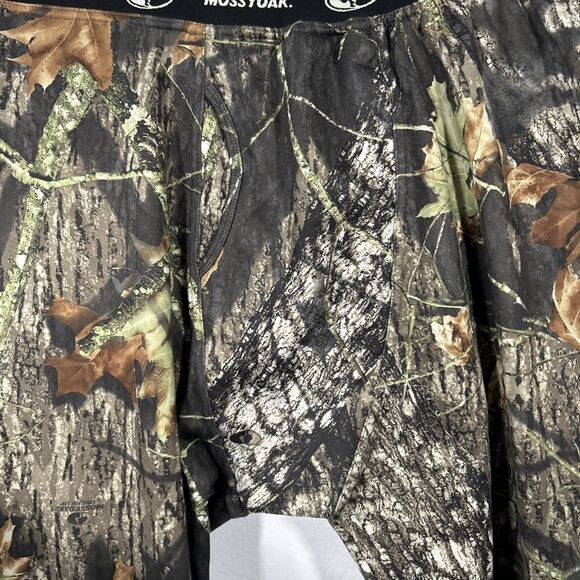 Mossy Oak Pants Men XL Tall Camo Thermal Fleece Base Layer APX - Picture 2 of 7